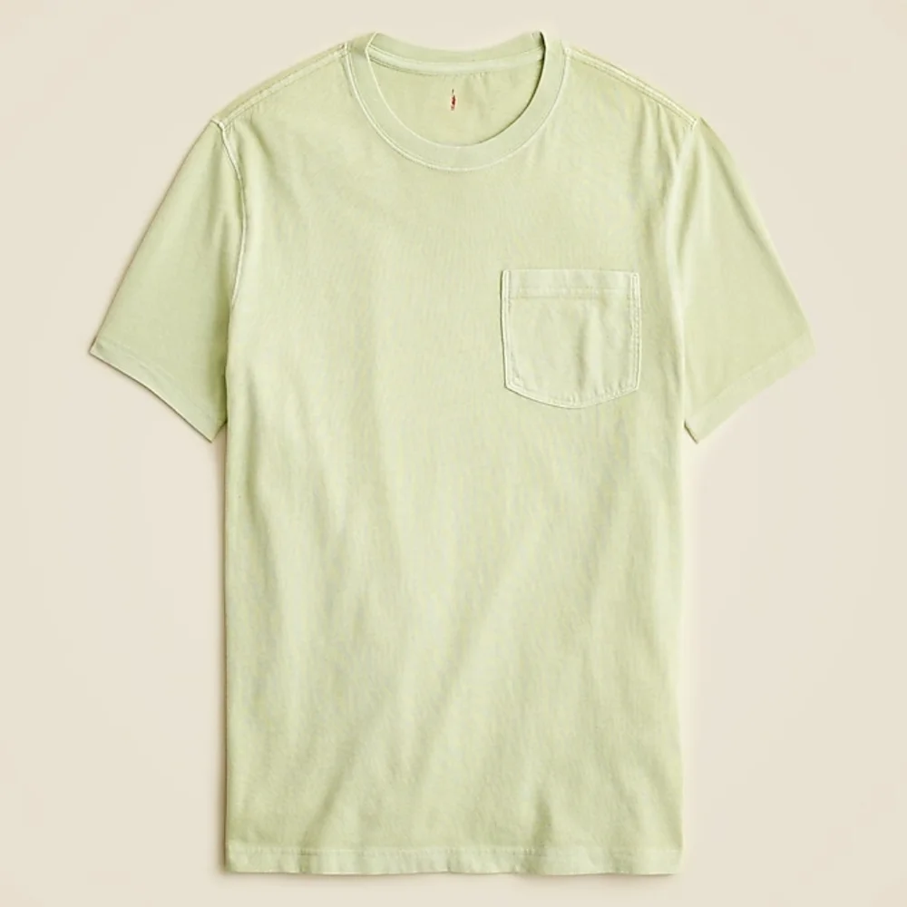 J. Crew Men's Vintage-Wash Pocket T-Shirt New Size Large